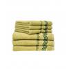 Mendola 231-2024-VD5090 pachet 6 bucati Wellness, 50x90, 400g/mp, verde