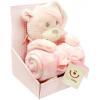 BoboBaby Ursulet plus si Paturica polar Roz