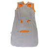 Slumbersac Sac de dormit multifunctional 0-6 luni 2.5 Tog Grey Orange Zoo Animal Travel