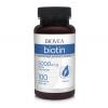 BIOVEA Biotina 5000 mcg, 100 capsule, Vitamina B7, Vitamina H
