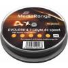 MediaRange DVD+RW 4.7GB 4x 10buc set Cake10 MR451