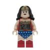 Superman Ceas Lego Mini Fig Clock Wonder Woman