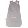 Slumbersac Sac de dormit multifunctional 1-3 ani 2.5 Tog Grey Pink Elephant Travel
