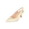 ZARA Pantofi Claudia Light Beige 1231301098