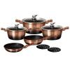 Berlinger Haus BH 1899N 10 piese Rose Gold Cupru