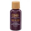 CHI Ser Tratament Leave-In pentru Stralucire - Farouk Deep Brilliance Olive & Monoi Shine Serum Light Weight Leave-In Treatment, 15ml