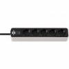 Brennenstuhl 5 posturi 1.5m Ecolor Switch OnOff Alba