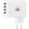 Skross Fisa EU cu 4xUSB