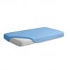 BabyMatex Cearceaf jerse din bumbac cu elastic 120x60 cm Blue 25
