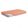 BabyMatex Cearceaf jerse din bumbac cu elastic 120x60 cm Peach 08
