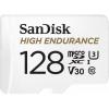 Sandisk e microSDHC 128GB, Clasa 10 + Adaptor SD