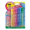 Uhu Adeziv decorativ pentru hartie YC Glitter Gl 6 x 10 ml