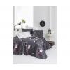 EnLora Home Cuvertura Pique Papçik Anthracite 160x235 cm