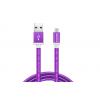 A-Data MicroUSB 1m Aluminiu Purple (AMUCAL-100CMK-CPU)