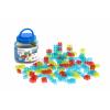 Miniland Joc de constructii cu 100 piese translucide