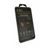 XELL 2.5D Silk Print Full Cover Black pentru A320 Galaxy A3 (2017)