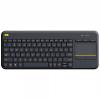 Logitech TASTATURA WIRELESS TOUCH K400 PLUS USB BLACK