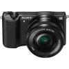 Sony A5100 black+ Obiectiv E SEL 16-50mm PZ OSS (ILCE5100LB.CEC)