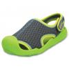 Crocs Sandale Swiftwater K Graphite Volt Green 0A1