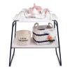 Childhome Cos jucarii white navy 32x32x29cm