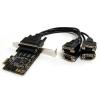 StarTech.com 4 Port RS232 PCI Express Serial Card w/ Breakout Cable PEX4S553B