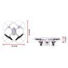 Syma X11C 2.4G Quadcopter cu cameră HD - alb