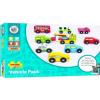 Bigjigs Colectia mea de vehicule Multicolor
