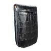 Piel Frama Husa Piele pentru Blackberry Bold 9000 Flip Crocodil
