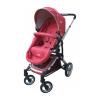 Primii Pasi Sistem lux 2-in-1 Carucior + cos landou HA-7001 - rosu