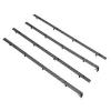 BitFenix Set 4x mesh stripes negre BFC-SNB-150-KX-SP