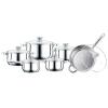 Bachmayer Set de gatit inox + capac sticla 12buc. Handy KitchenServ