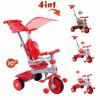 Baby Trike 4 in 1 Deluxe Red