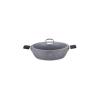 Berlinger Haus Cratita cu acoperire piatra marmorata+capac sticla 28cm BH Stone Touch Handy KitchenServ