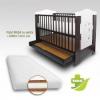 First Smile Patut copii Bruni cu sertar + Saltea Coco Lux First Smile
