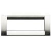 Vimar Placa ornament IDEA Classica Metal nichelat 6 module