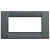 Vimar Placa ornament IDEA Classica Metal Ardezia 4 module