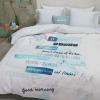 BeddingHouse Lenjerie de pat moderna Blooming Day Bleu