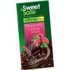 Sly Sweet&safe Ciocolata amaruie sem. de canepa & zmeura 90gr