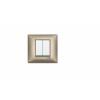 Vimar Placa ornament PLANA Metal Metallized Bronze 2 module
