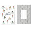 Laura Darrington Design Felicitare - Happy Birthday (Cycling)