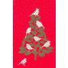 Roger la Borde Felicitare - Holly Tree Tri-Fold