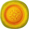 Bormioli Rocco Farfurie intinsa sticla Bisancio Arancio 27 cm