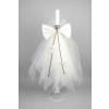 Nikos Collection Lumanare botez funda ivory
