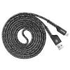 Baseus Cablu Lightning Confidant Anti-Break USB Black (1.5m, output 2A, impletitura textila)