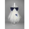 Nikos Collection Lumanare botez funda bleumarin