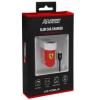 Ferrari Incarcator auto Slim Car Charger Dual microUSB 2100mAh - Red