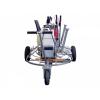 Beton Trowel Carucior transport pentru elicopter dublu
