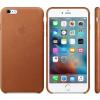 Apple Skin Piele iPhone 6S Plus Maro Saddle