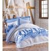 CottonBox Set de pat 4 anotimpuri Pusla - Blue
