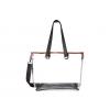 Xoxo Clear Tote w Logo Clutch Red